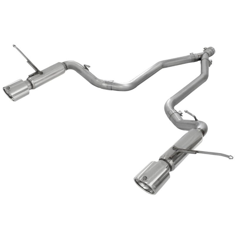aFe MACHForce XP 14+ Jeep Grand Cherokee V6 3.0L (td) 2.5in DPF-Back 409SS Exhaust w/Resonators-SR1 Performance