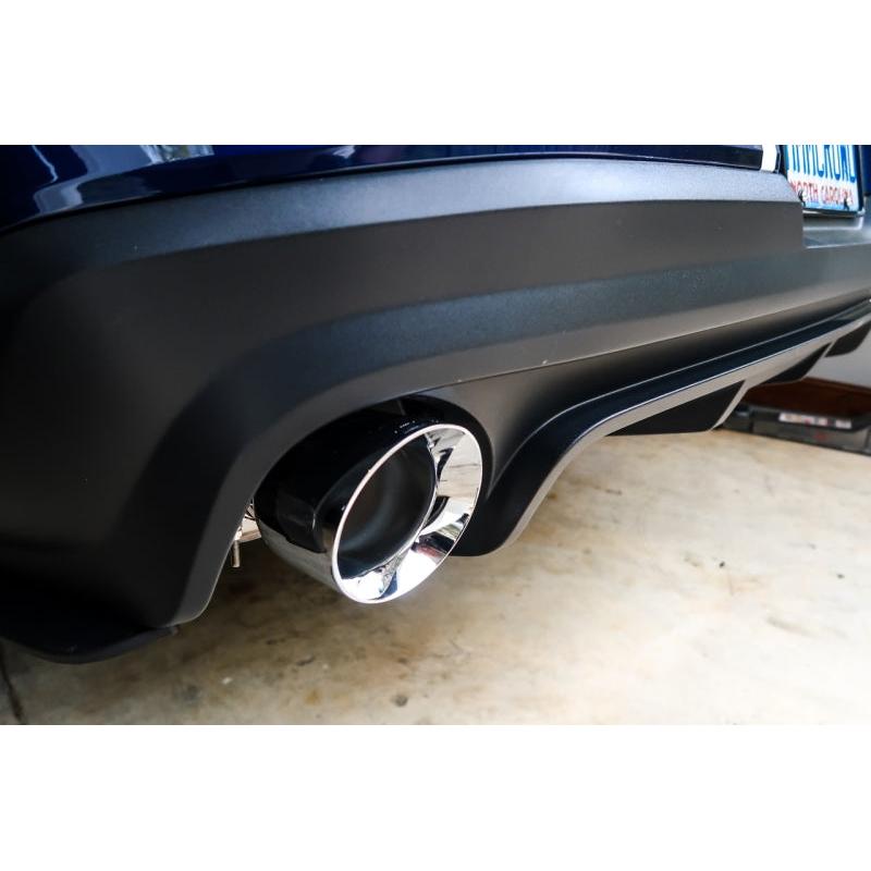 AWE Tuning S197 Mustang GT Axle-back Exhaust - Track Edition (Chrome Silver Tips)