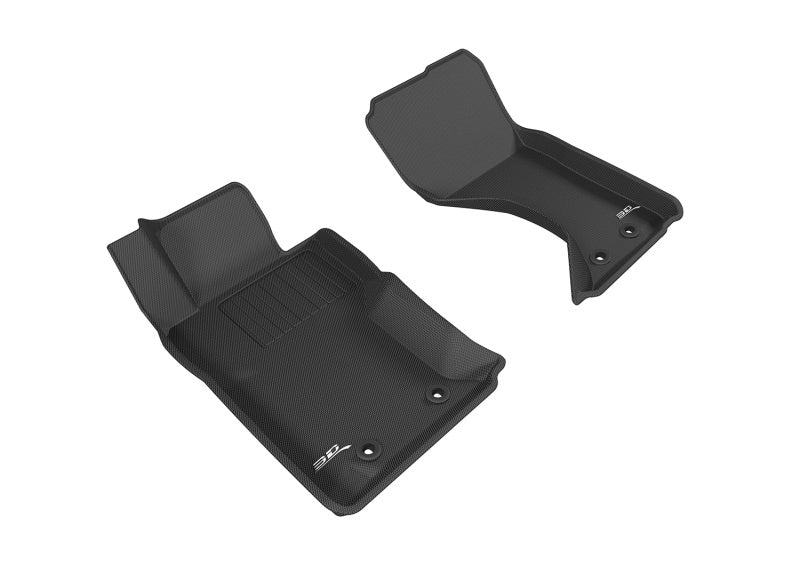 3D MAXpider 16-21 Mazda MX-5 Miata Kagu Floorliner Set - Black-SR1 Performance