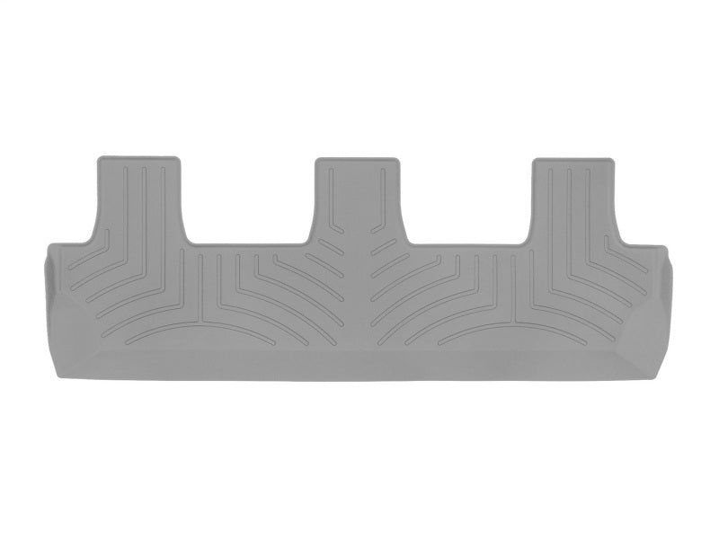 WeatherTech FloorLiner HP Rear Floor Mat for 2018 Ford Expedition and Lincoln Navigator - Gray