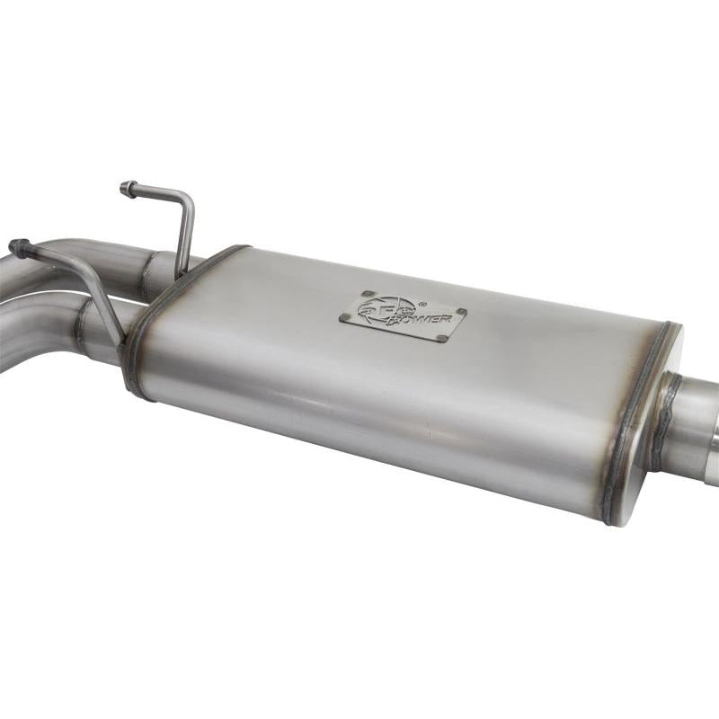 aFe Rebel Series CB 3in Middle Side Exit SS Exht w/ Black Tips 09-16 Chevy Silverado/GMC Sierra 1500-SR1 Performance
