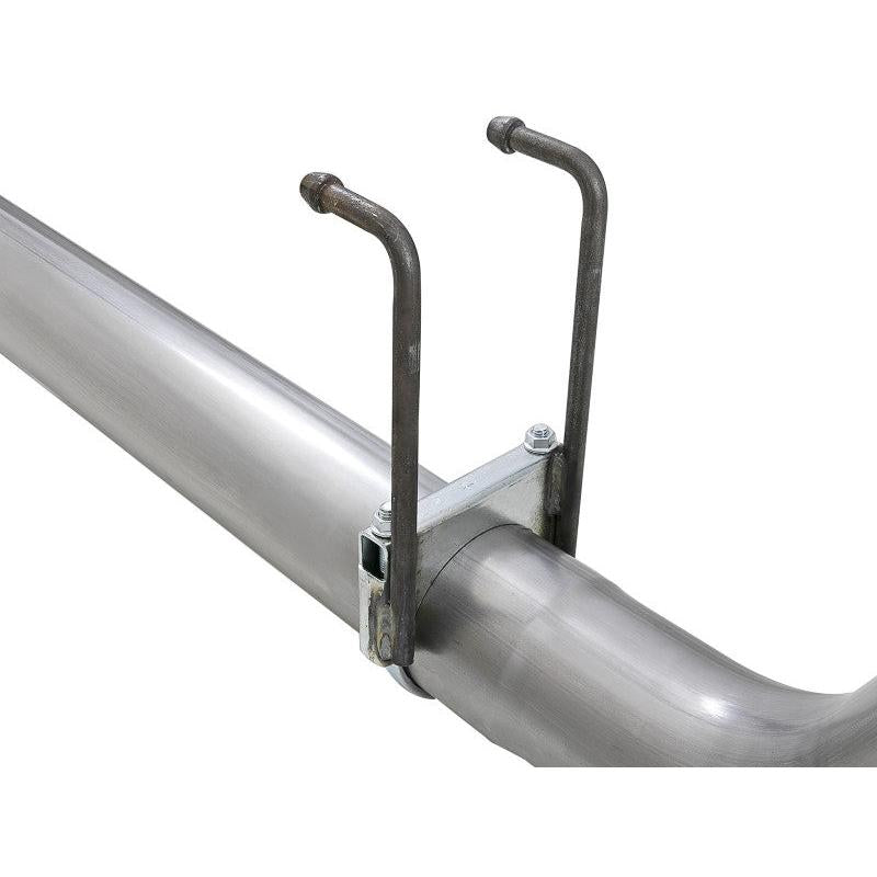 aFe Power 11-14 Ford F250/F350 6.7L Diesel Rebel XD 4in 409 SS DPF-Back Exhaust System - Black Tips-SR1 Performance