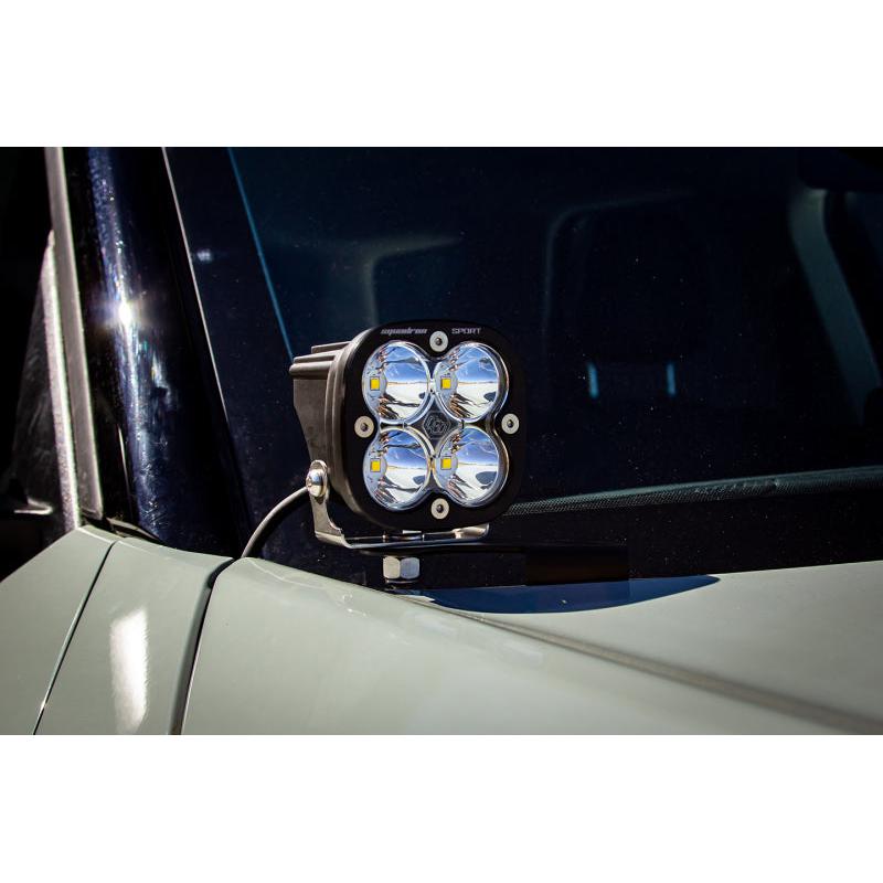 Baja Designs 21+ Ford Bronco Sport Squadron Pro Spot LED Light Pods - Clear