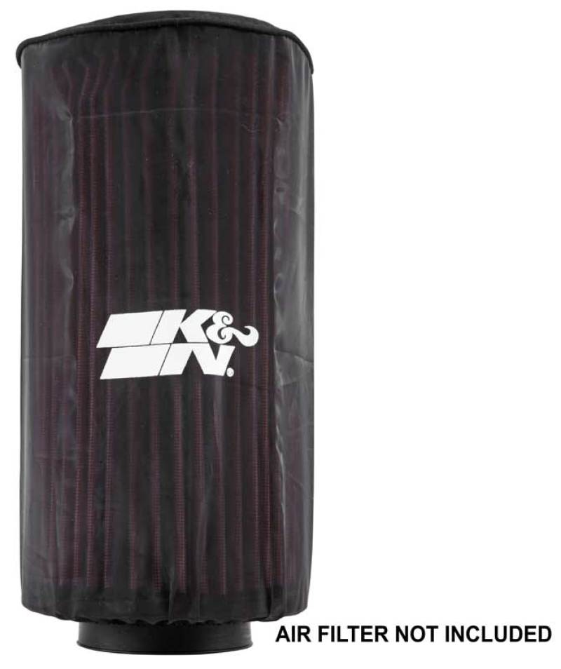 K&N Polaris Black Round Drycharger Air Filter Wrap 11.25inx3inx3in-SR1 Performance