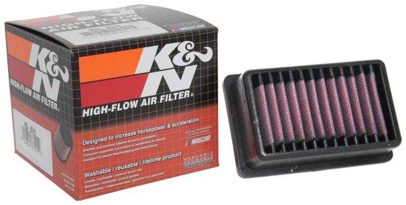 K&N 16-19 Moto Guzzi V9 Bobber 853CC Replacement Air Filter-SR1 Performance