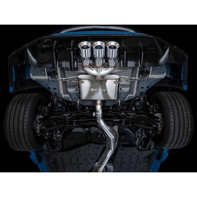AWE Tuning 2023 Honda Civic Type R FL5 Touring Edition Exhaust w/ Triple Chrome Silver Tips-SR1 Performance