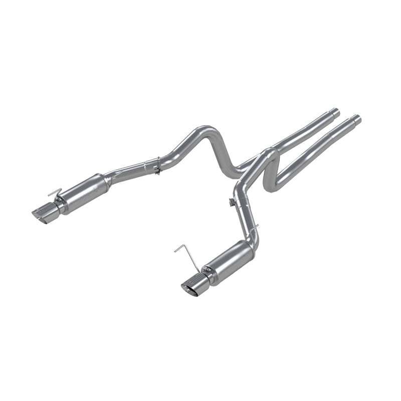 MBRP 05-09 Ford Mustang GT 4.6L Dual Split Rear Race Version AL/ 3in Cat Back Exhaust System-SR1 Performance