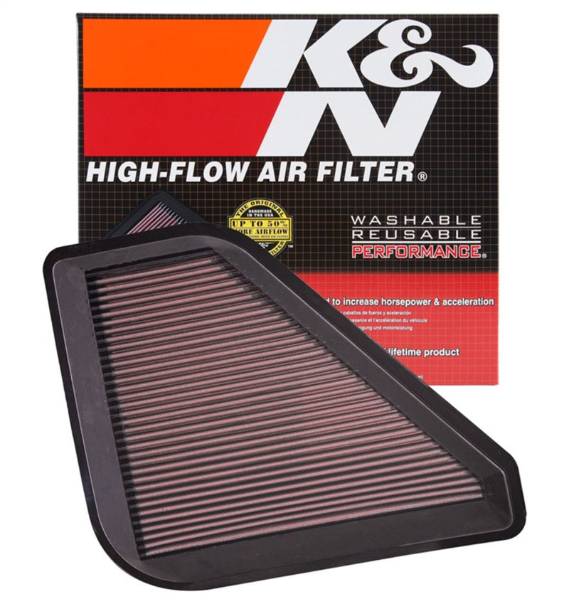 K&N Saturn Outlook / GMC Acadia 3.6L Drop In Air Filter-SR1 Performance