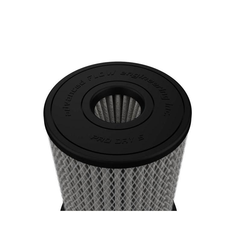 aFe MagnumFLOW Air Filters 3in F x 5-1/2in B x 5-1/4in T (Inverted) x 8in H - Pair-SR1 Performance