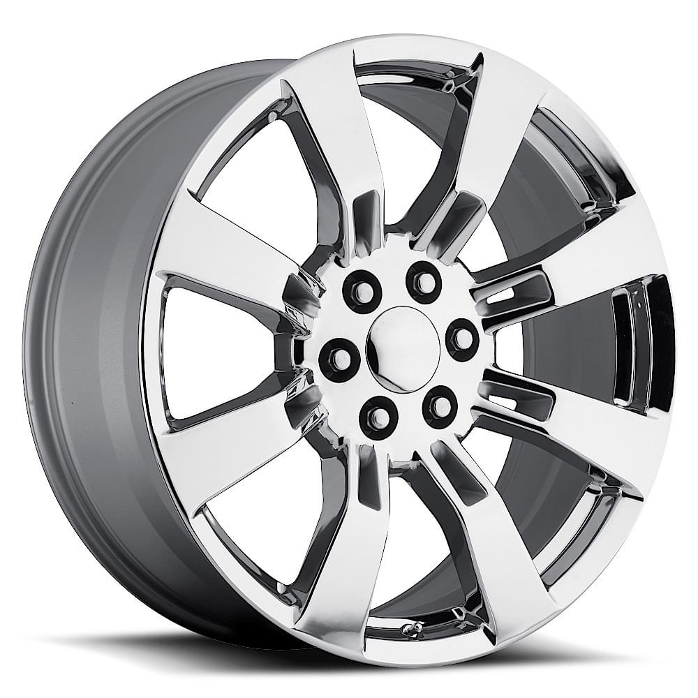 20X8.5 6X5.5 +31 HB 78.1 2009 GMC DENALI/ESCALADE CHROME WITH CAP-SR1 Performance
