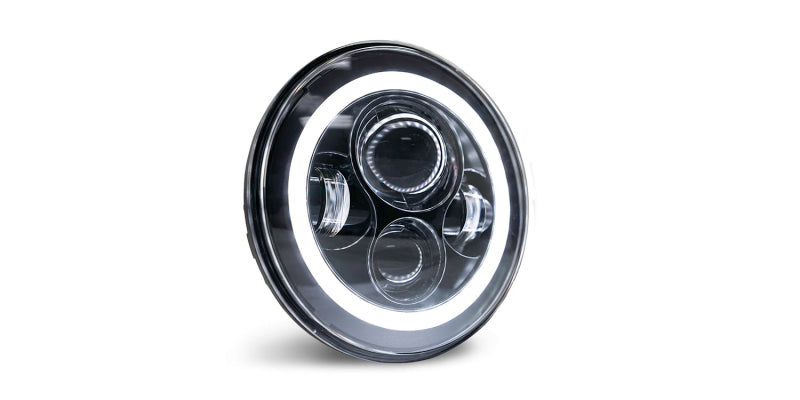 DV8 Offroad LED Projector Headlights with Halo for Jeep Wrangler JK (2007-2018)