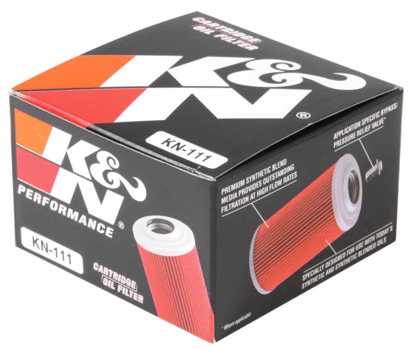 K&N Honda 2.719in OD x 1.781in H Oil Filter-SR1 Performance