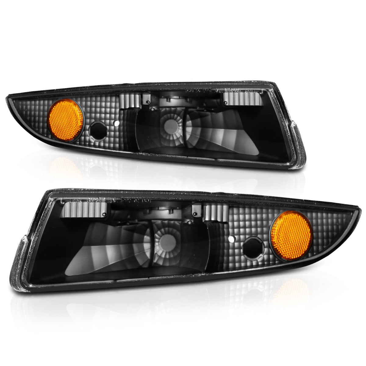 CHEVY CAMARO 93-02 EURO PARKING/SIGNAL LIGHTS BLACK AMBER