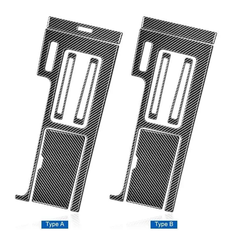 Carbon Fiber Center Console Trim Interior Overlay For Ford Mustang 2010-2014 - carbonaddons Carbon Fiber Parts, Accessories, Upgrades, Mods