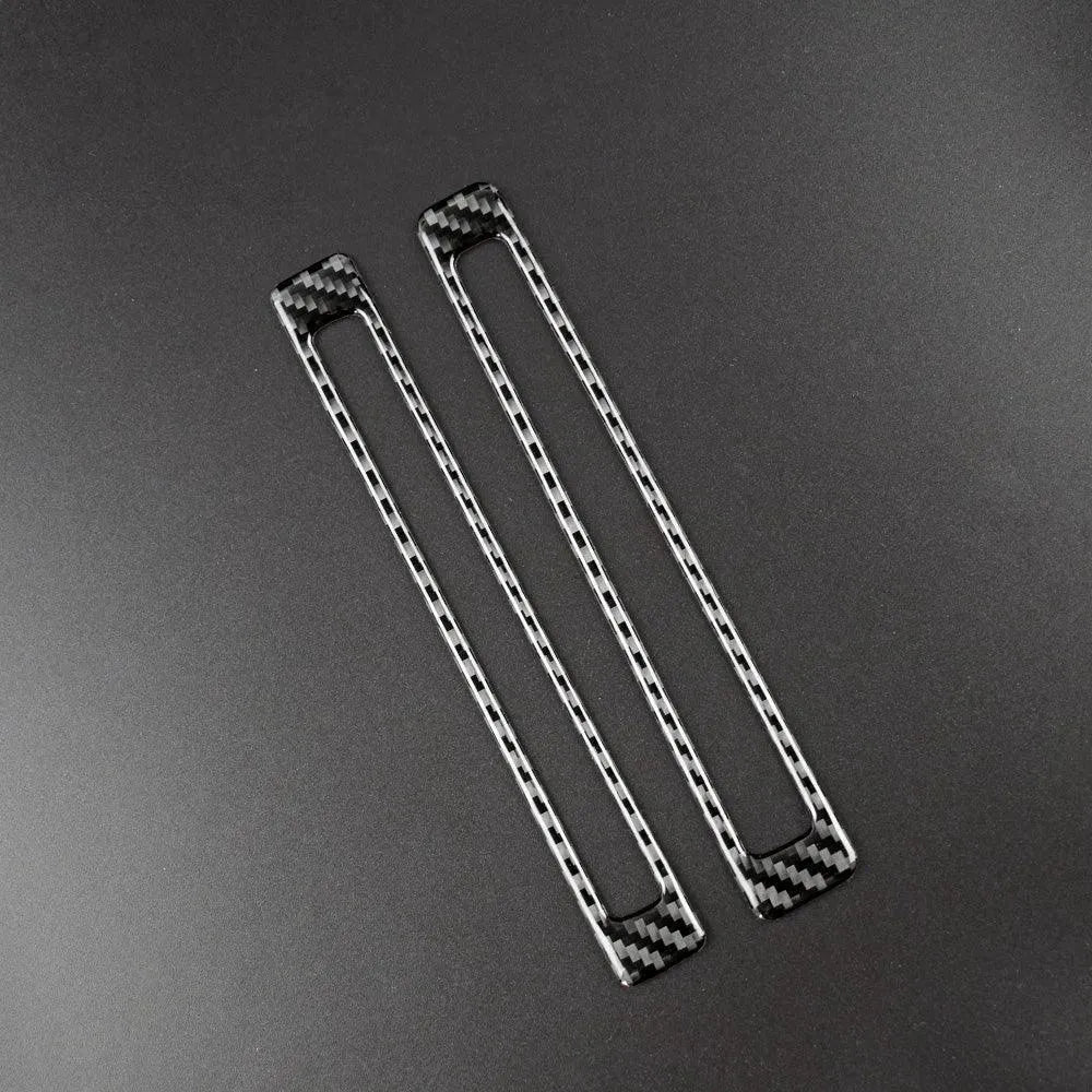 Carbon Fiber Center Console Trim Interior Overlay For Ford Mustang 2010-2014 - carbonaddons Carbon Fiber Parts, Accessories, Upgrades, Mods