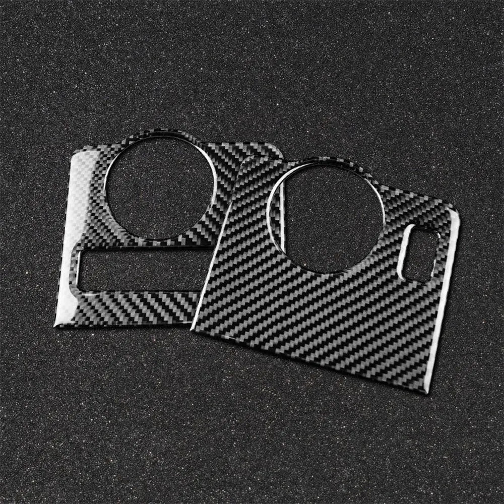 Carbon Fiber Headlight Control Trim interior Overlay For Ford Mustang 2010-2014 - carbonaddons Carbon Fiber Parts, Accessories, Upgrades, Mods
