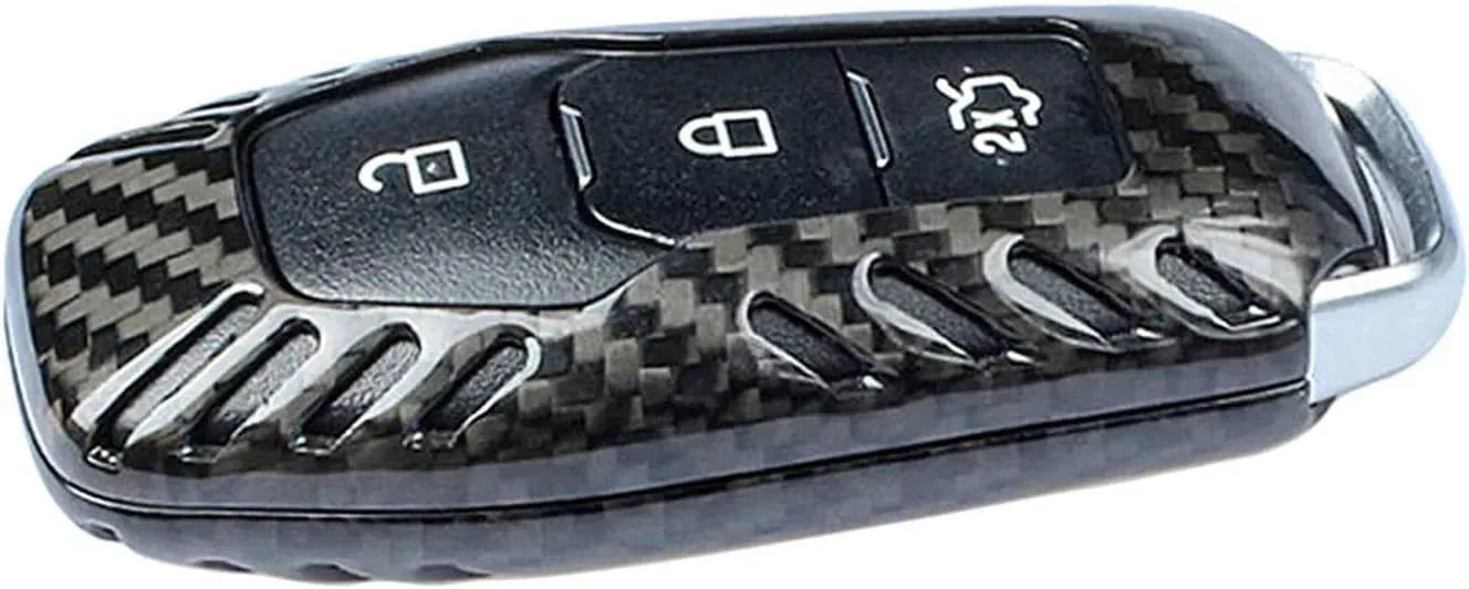 Carbon Fiber Key Fob Cover for 2015-2017 Ford Mustang - carbonaddons Carbon Fiber Parts, Accessories, Upgrades, Mods