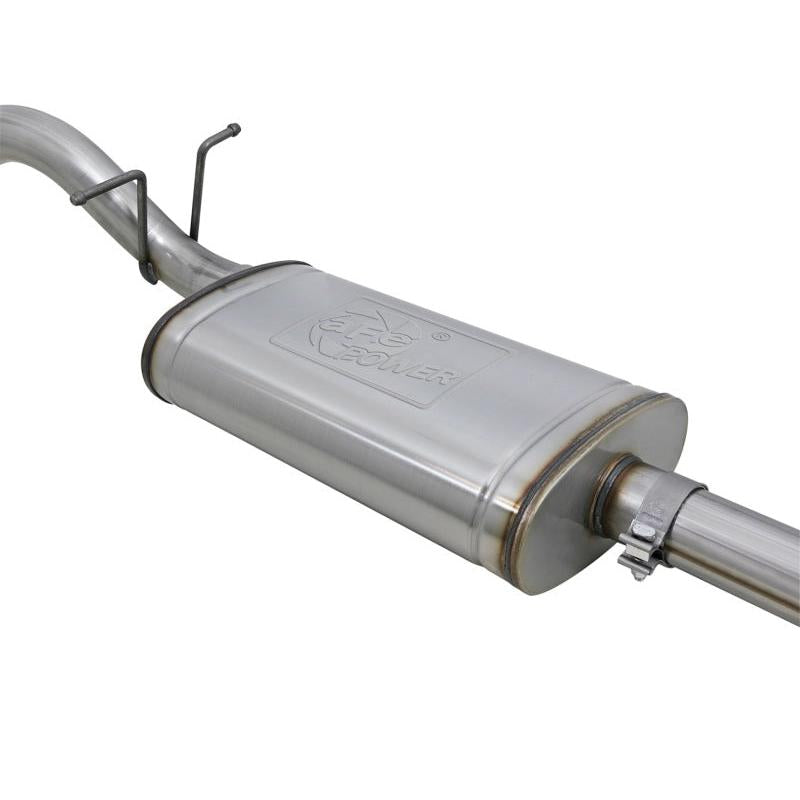 aFe MACH Force-Xp Hi-Tuck 3in. 409 SS C/B Exhaust 15-18 GM Colorado/Canyon L4-2.5L/V6-3.6L - Blk Tip-SR1 Performance