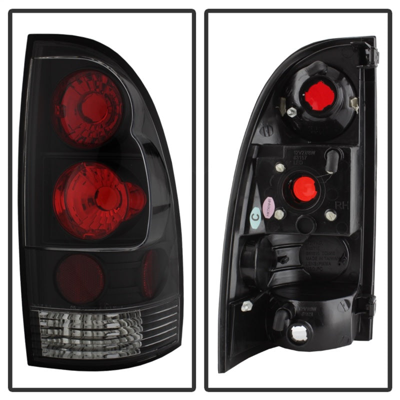 Spyder Toyota Tacoma 05-15 Euro Style Tail Lights Black ALT-YD-TT05-BK-SR1 Performance