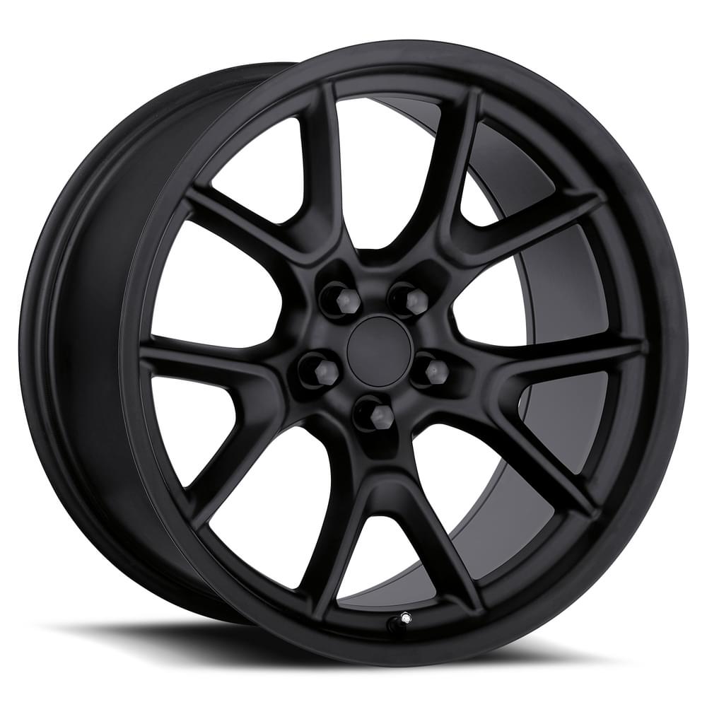 20X9.5 5X115 +15 HB 71.5 ANNIVERSARY FLOW FORM SATIN BLACK WITH CAP-SR1 Performance