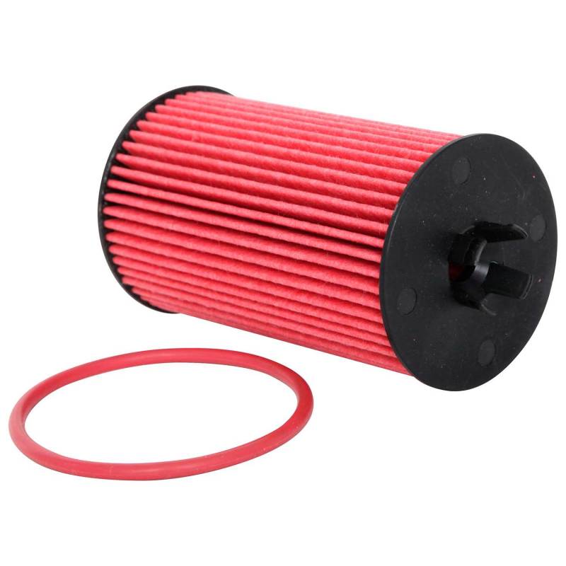K&N Performance Oil Filter for 09-19 GM 1.4L / 1.6L / 1.8L w/ Hengst Filter Housing-SR1 Performance