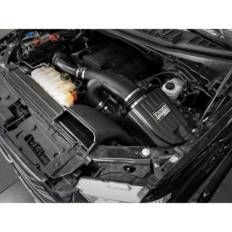 aFe Quantum Pro 5R Cold Air Intake System 15-18 Ford F150 EcoBoost V6-3.5L/2.7L - Oiled-SR1 Performance