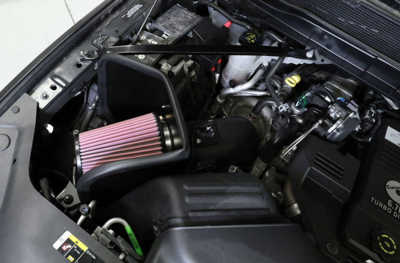 K&N 19-20 Ram 2500/3500 L6-6.7L Diesel Aircharger Performance Intake-SR1 Performance