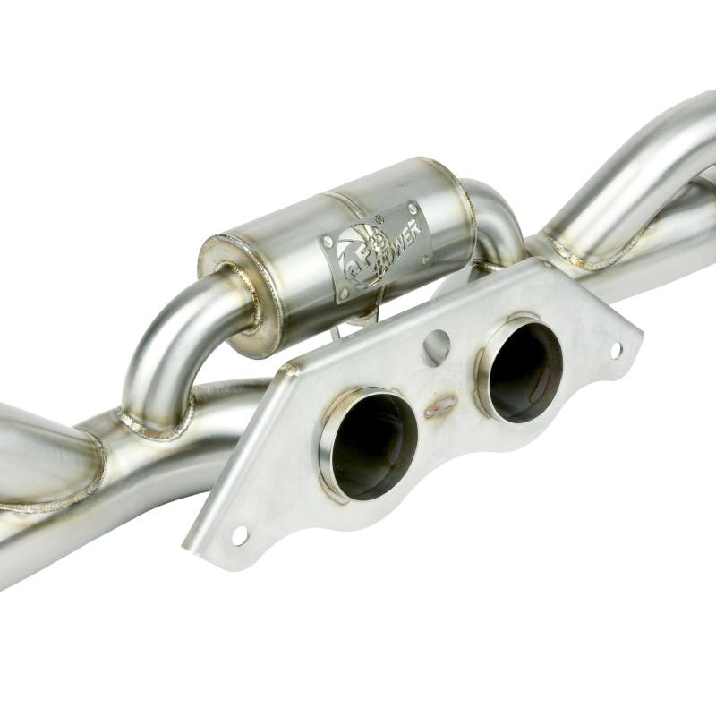 aFe Power MACHForce XP 304 Stainless Secondary Muffler Delete Pipe 14-19 Porsche 911 GT3 3.8L/4.0L-SR1 Performance