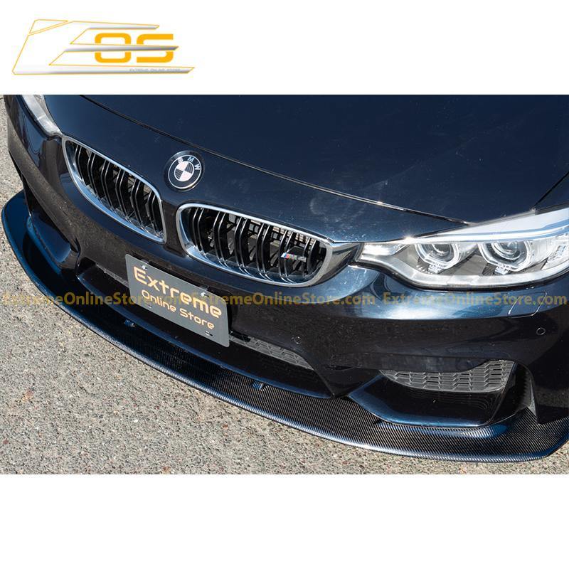 15-Up BMW F82 M4 Carbon Fiber Front Splitter Lip - Extreme Online Store