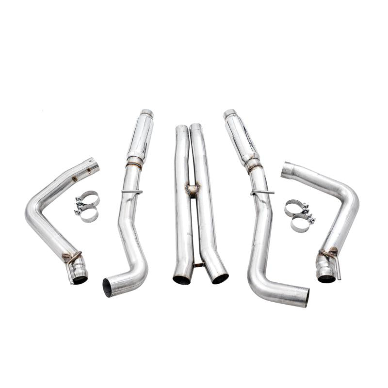 AWE Tuning 2015+ Dodge Challenger 6.4L/6.2L Supercharged Track Edition Exhaust - Use Stock Tips