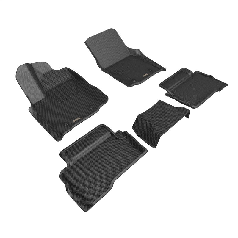 3D Maxpider 24 Toyota Tacoma Double Cab Kagu R1 R2 - Black-SR1 Performance
