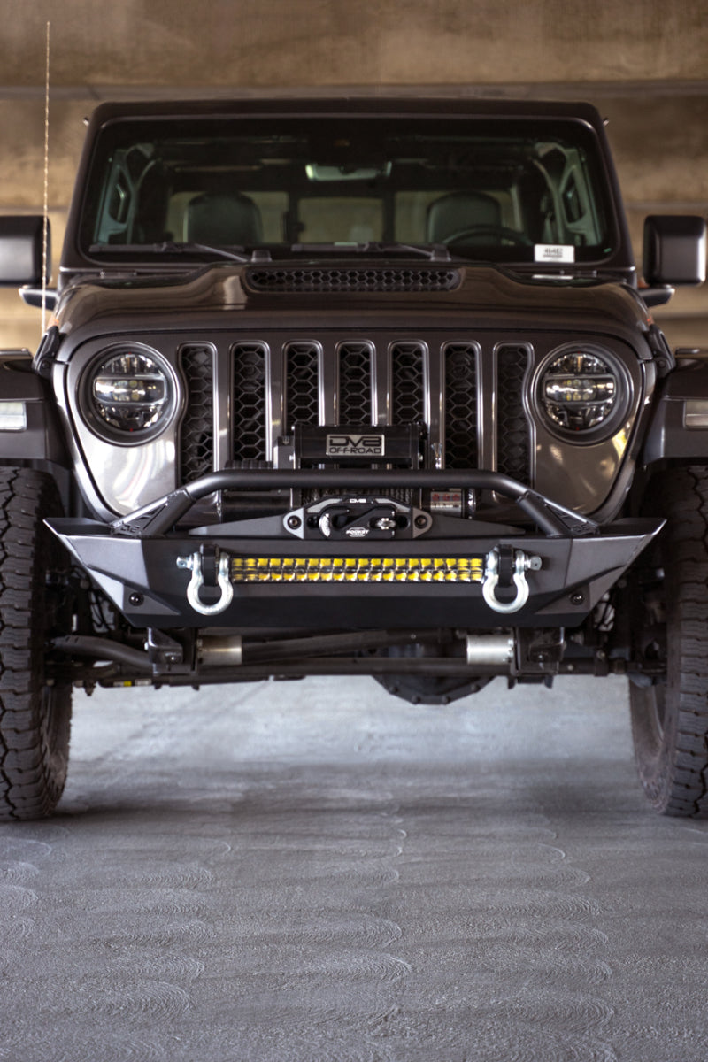 DV8 Offroad FS-1 Series Stubby Front Bumper for Jeep Wrangler JK/JL & Gladiator JT