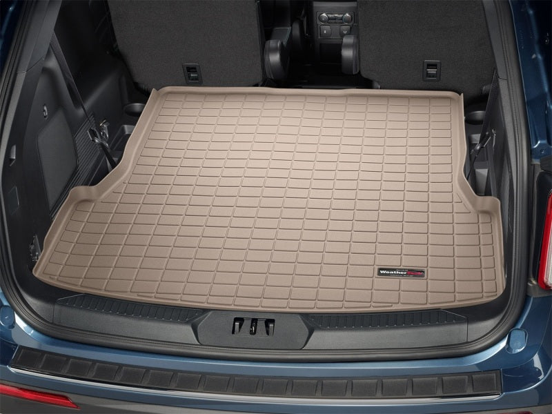 WeatherTech 2020+ Ford Explorer Cargo Liner in Tan – Custom Fit, All-Weather Protection for Trunk and Cargo Area
