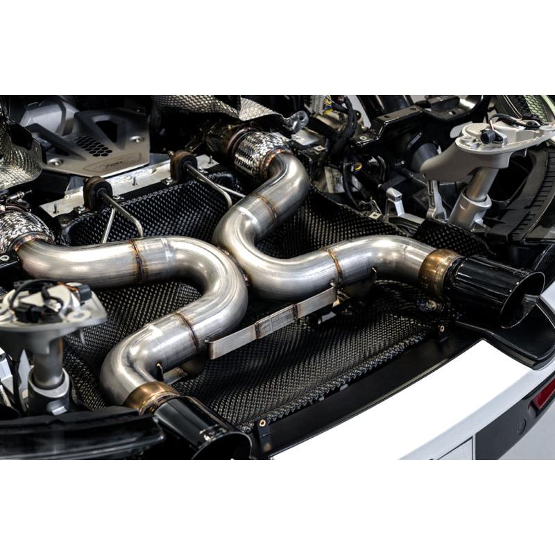 AWE Tuning McLaren 720S Performance Exhaust - Diamond Black Tips