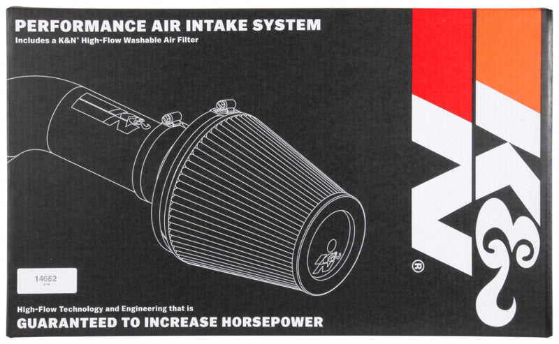 K&N 16-19 Polaris RZR XP Turbo 57 Series FIPK Performance Air Intake System-SR1 Performance