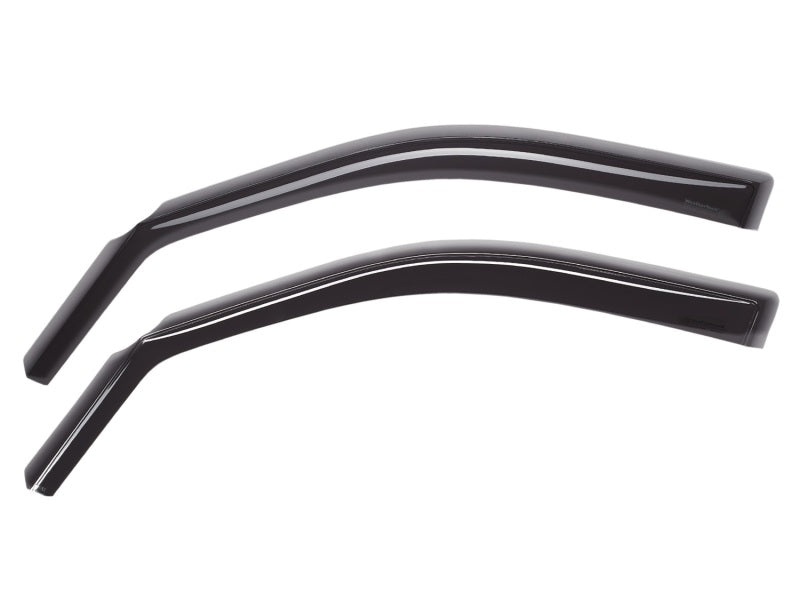 WeatherTech Part 801037IM Front Side Window Deflectors for Hyundai Tucson 2022-2025, Dark Tint