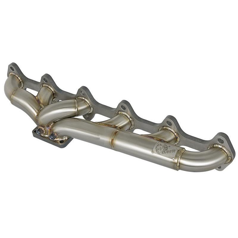 aFe Twisted Steel Header w/ T4 Turbo Manifold 03-07 Dodge Diesel L6-5.9L-SR1 Performance