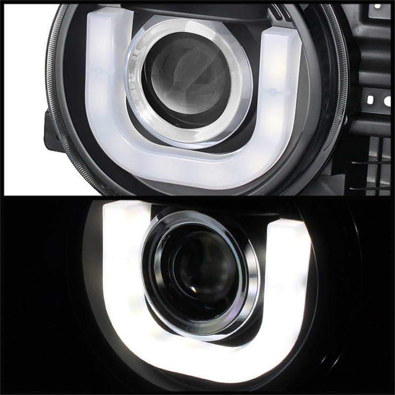 Spyder Toyota FJ Cruiser 07-14 Projector Halogen Model- 3D DRL LED Blk PRO-YD-TFJ07-3DDRL-BK-SR1 Performance