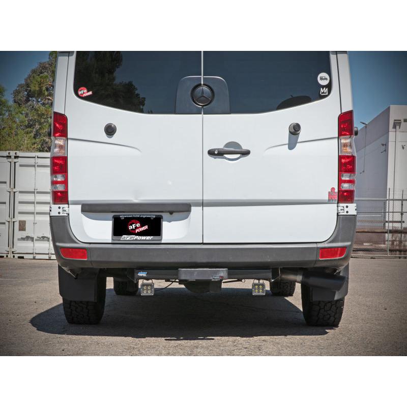 aFe Vulcan Series 3in 304SS DPF-Back Exhaust w/ Black Tip 14-18 Mercedes-Benz Sprinter 2500-SR1 Performance