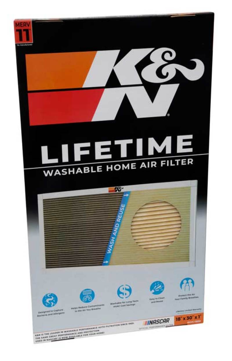 K&N HVAC Filter - 18 x 30 x 1-SR1 Performance
