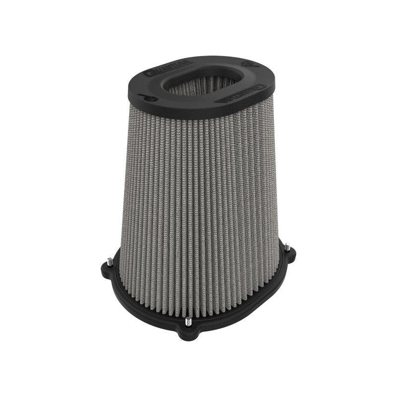 aFe Quantum Pro DRY S Air Filter Inverted Top - 5.5inx4.25in Flange x 9in Height - Dry PDS-SR1 Performance