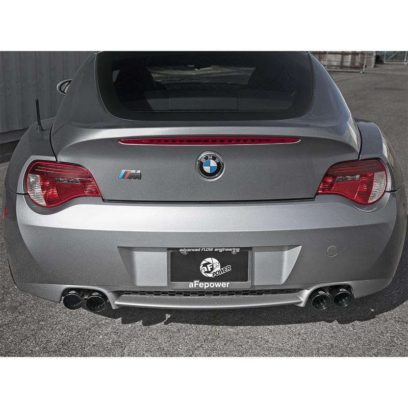 aFe MACH Force-Xp 2-1/2in 304 SS Cat-Back Exhaust w/ Black Tips 05-08 BMW Z4 M Coupe (E86) L6 3.2L-SR1 Performance