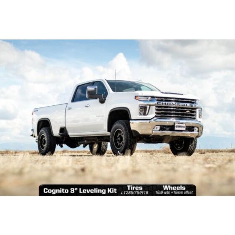 Cognito 20-24 Chevy/GMC Silv/Sierra 2500/3500 HD 2WD/4WD 3in Premier Leveling Kit w/ Fox PSRR 2.0