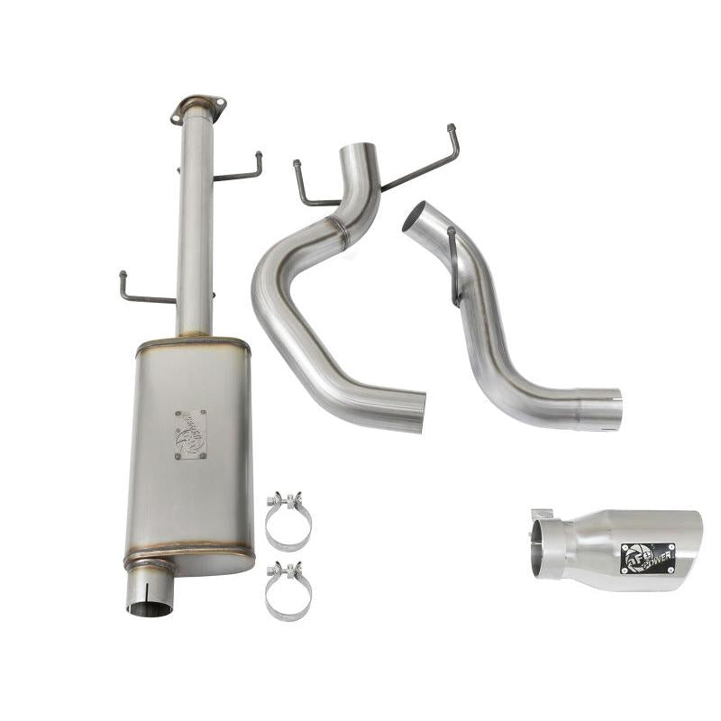 aFe MACH Force Xp 3in SS Cat-Back Single Side Exit Exhaust w/Polished Tips 07-14 Toyota FJ Cruiser-SR1 Performance