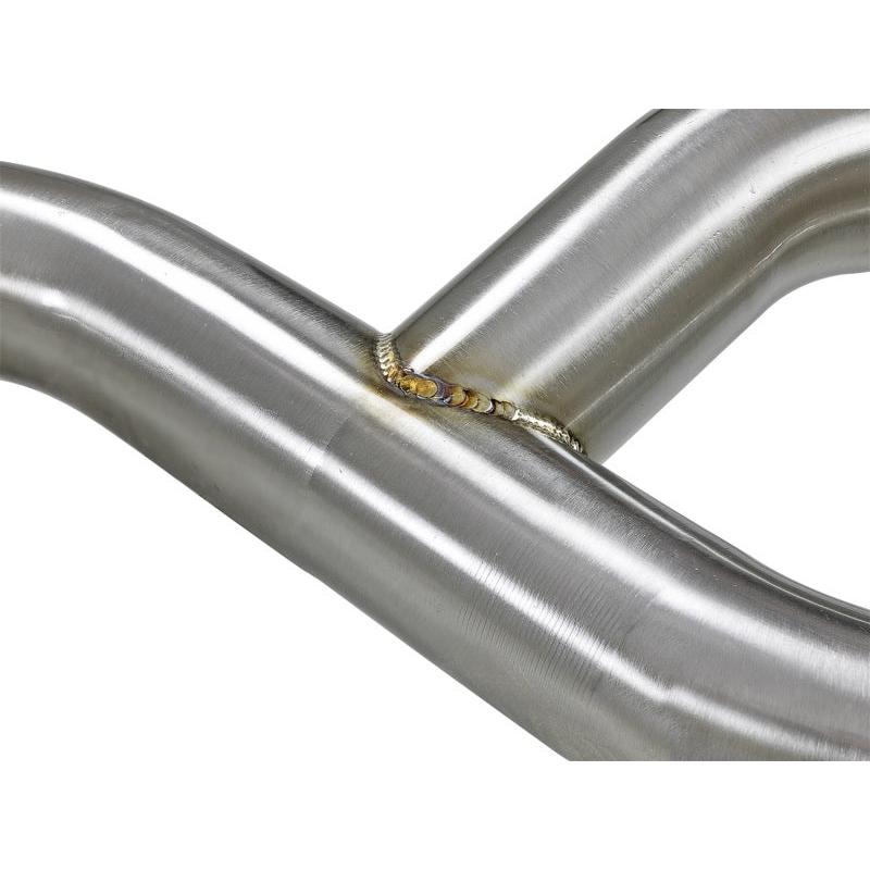aFe MACHForce XP 08-13 BMW 135i L6-2.0L N54/N55 3in. 304 SS Axle-Back Exhaust w/Black Tips-SR1 Performance