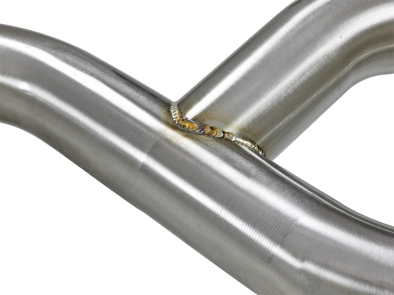 aFe MACHForce XP 08-13 BMW 135i L6-2.0L N54/N55 3in. 304 SS Axle-Back Exhaust w/Polished Tips-SR1 Performance