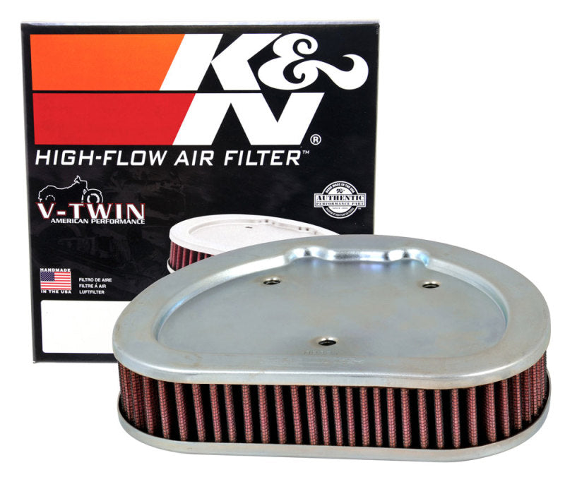 K&N Replacement Air Filter 1.625in H x 7.5in L for Harley Davidson-SR1 Performance