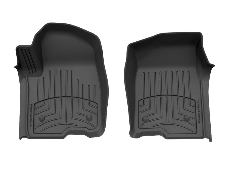 WeatherTech FloorLiner HP for Chevy Silverado Crew Cab / Double Cab Front - Black Part #4414361VIM