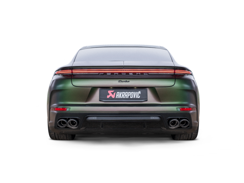 Akrapovic Slip-On Line Titanium Exhaust System for Porsche Panamera 2024+ with Carbon Tips (Part S-PO/T/5H)