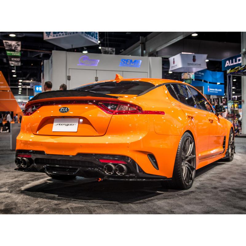 Borla 2018 Kia Stinger 2.0L/3.3L AT RWD/AWD 2.25in Carbon Fiber Tip Kit